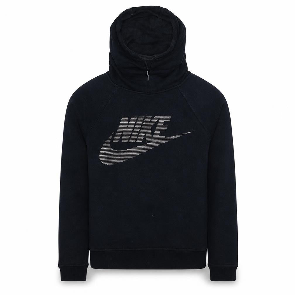 Nike Men's Black Pullover Hoodie M Sports Graphic Fleece