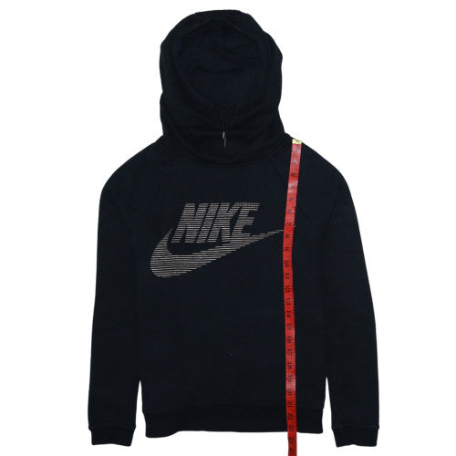Nike Men's Black Pullover Hoodie M Sports Graphic Fleece