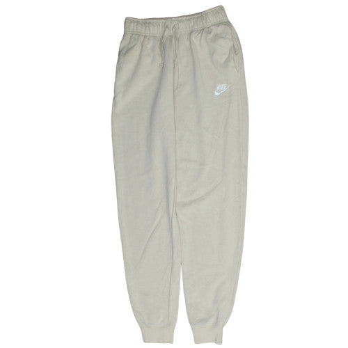 Nike Womens Beige XS Jogger Sweatpants Fleece Tapered Trousers