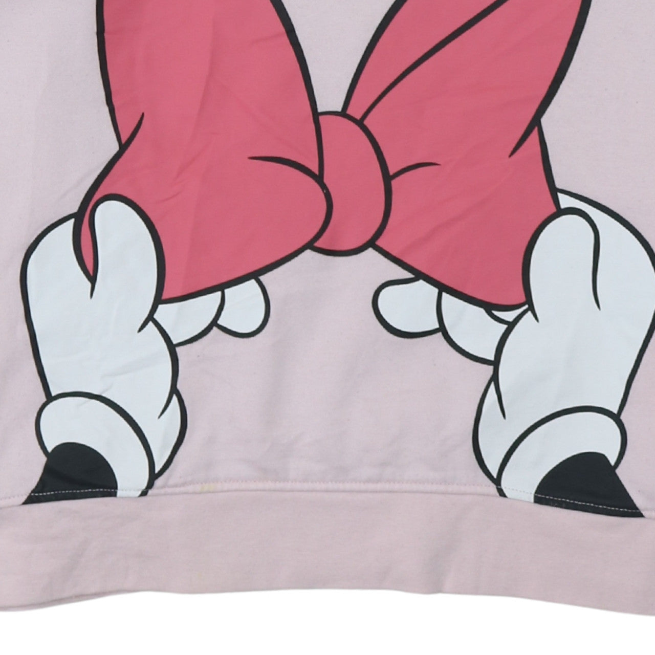 Disney Primark Women Pink Minnie Mouse Pullover Hoodie 2XL