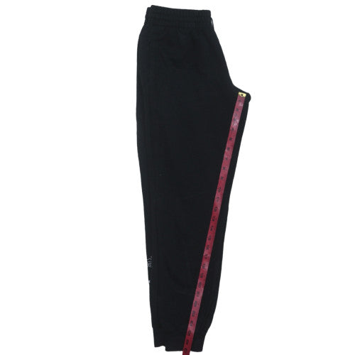Adidas Womens Black S Jogger Sweatpants with Logo