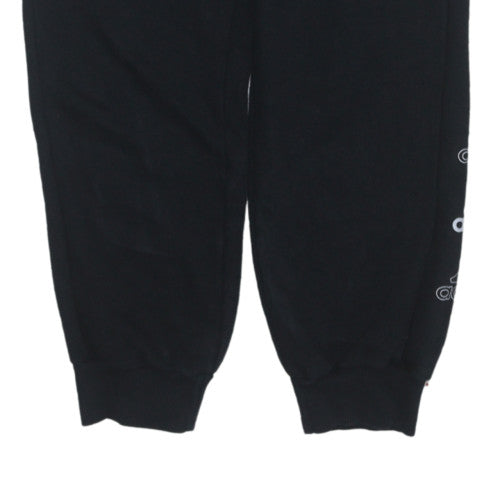 Adidas Womens Black S Jogger Sweatpants with Logo