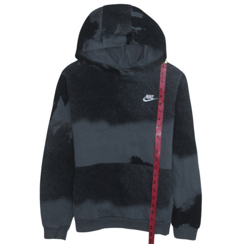 Nike Teens Black XL Pullover Fleece Hoodie with Logo