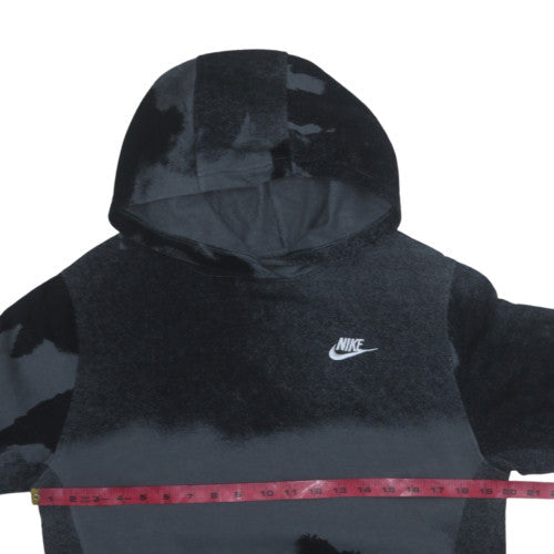 Nike Teens Black XL Pullover Fleece Hoodie with Logo