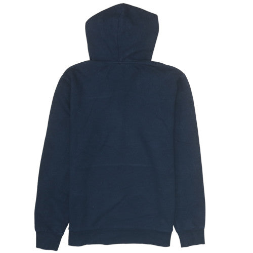 Jack & Jones Men's Blue Pullover Hoodie Core Graphic Print Size M