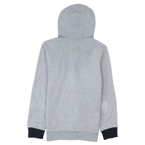 Adidas Boys Grey Full Zip Hoodie 13-14 Years Sport Essentials