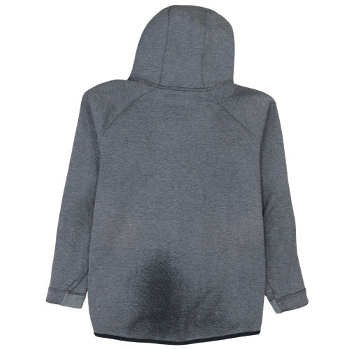 Nike Men's Grey Full Zip Hoodie L Regular Fit Sports Jersey