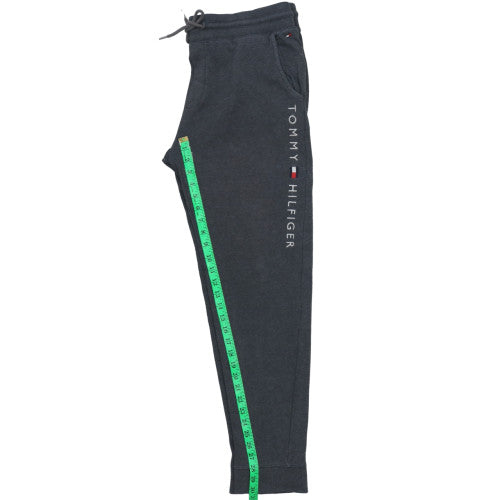 Tommy Hilfiger Men's Black L Jogger Sweatpants Drawstring Pockets