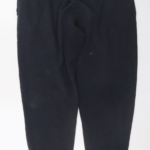 Under Armour Men Black Fleece Jogger Trousers Size L