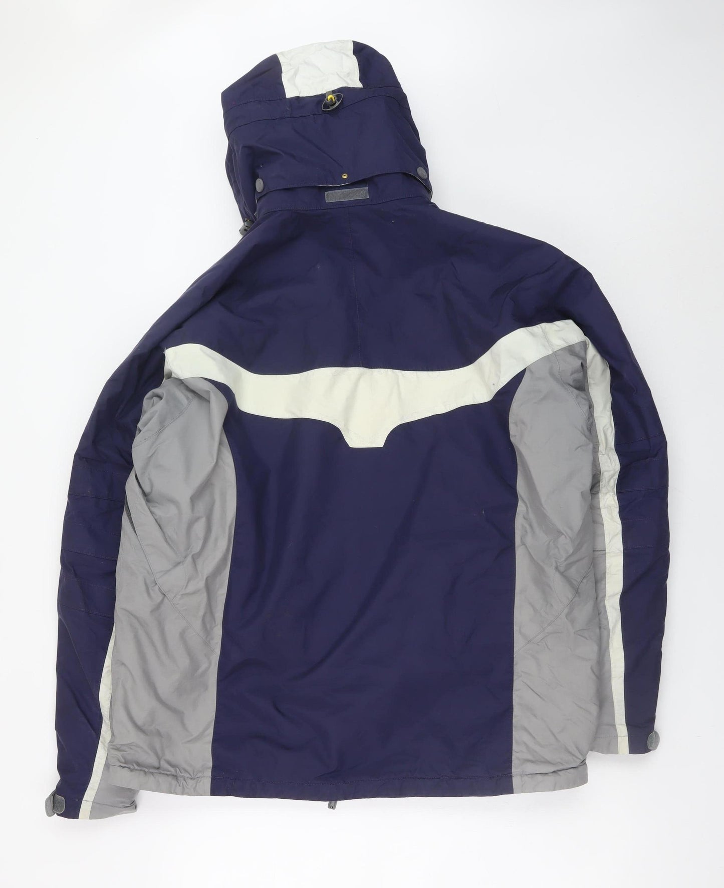 Tenson Men’s Blue Waterproof Hooded Parka Jacket Size S