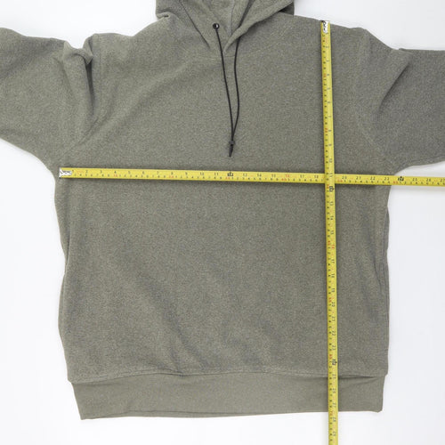 Livergy Men’s Green Pullover Hoodie XL Regular Fit Fleece