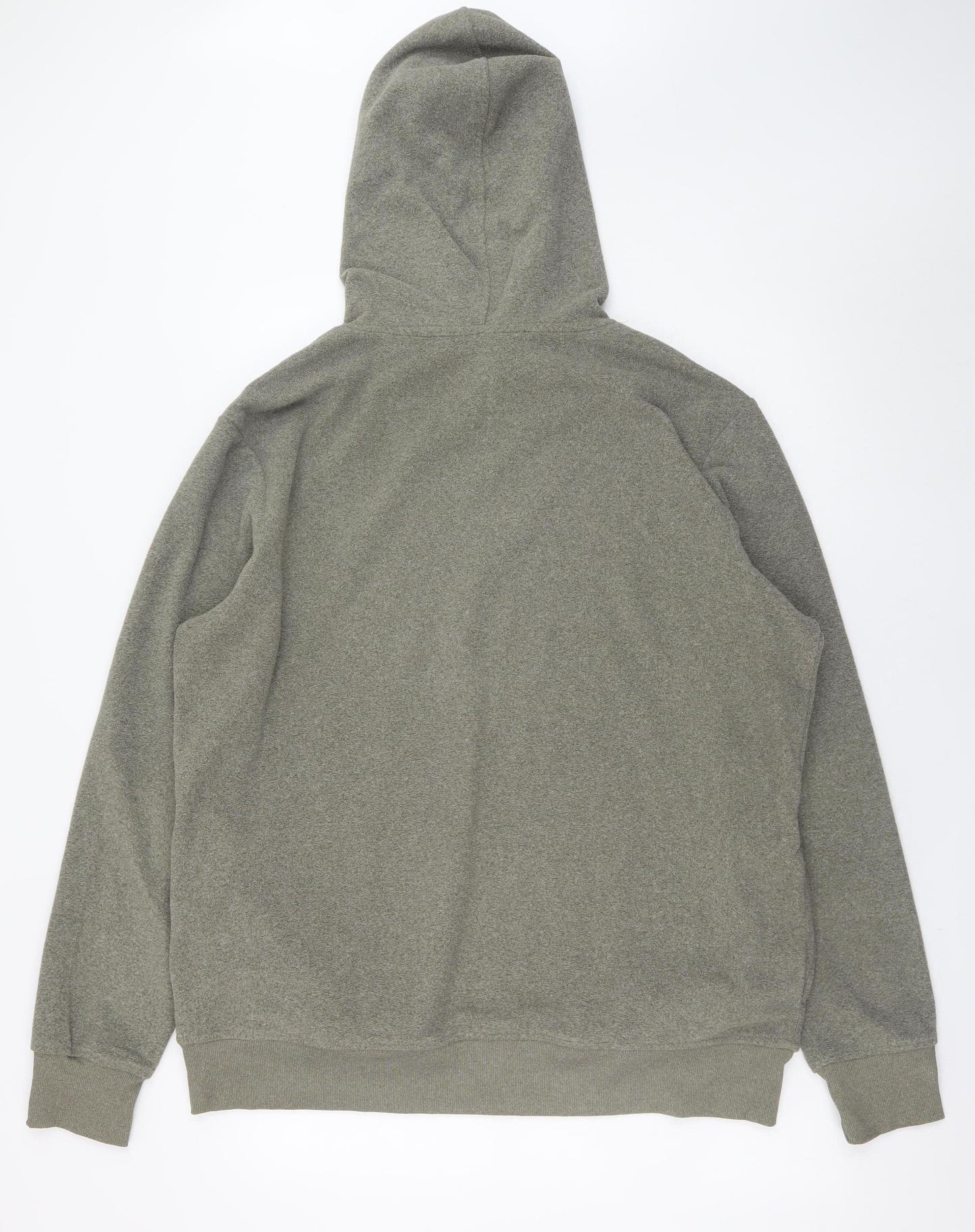 Livergy Men’s Green Pullover Hoodie XL Regular Fit Fleece