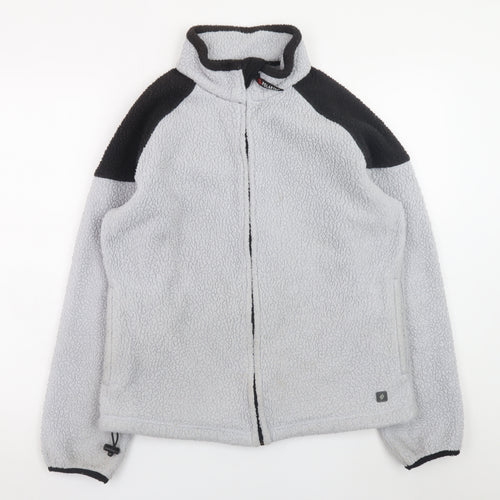 Marks and Spencer Women’s Grey Fleece Full Zip Jacket Size 14