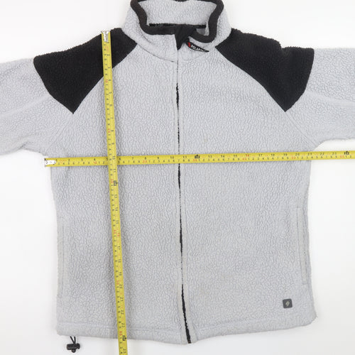 Marks and Spencer Women’s Grey Fleece Full Zip Jacket Size 14