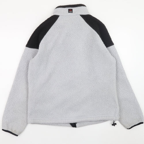 Marks and Spencer Women’s Grey Fleece Full Zip Jacket Size 14
