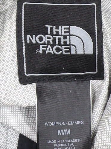 The North Face Womens Black Waterproof Hooded Rain Jacket Size M