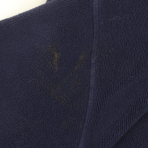 Next Men’s Blue Fleece 1/4 Zip Pullover Sweatshirt XL