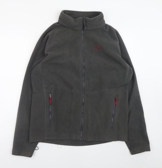 Peter Storm Mens Grey Fleece Full Zip Jacket Size L