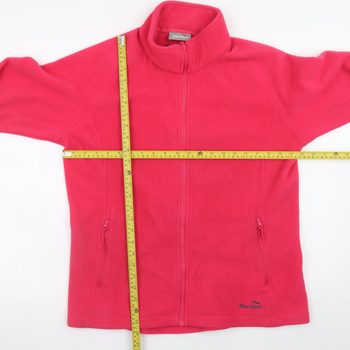 Peter Storm Women's Pink Fleece Full Zip Jacket Size 14
