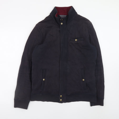 Ted Baker Men’s Blue Quilted Cotton Jacket Size L Regular Fit