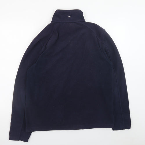 Regatta Men's Blue Fleece Full Zip Jacket Size M