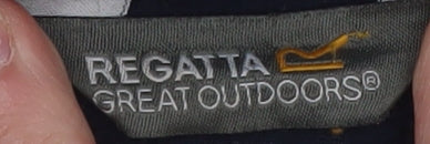Regatta Men's Blue Fleece Full Zip Jacket Size M