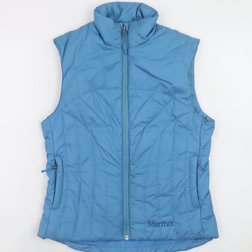 Marmot Women's Blue XS Quilted Puffer Waistcoat Gilet