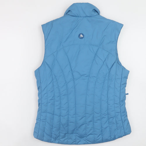 Marmot Women's Blue XS Quilted Puffer Waistcoat Gilet
