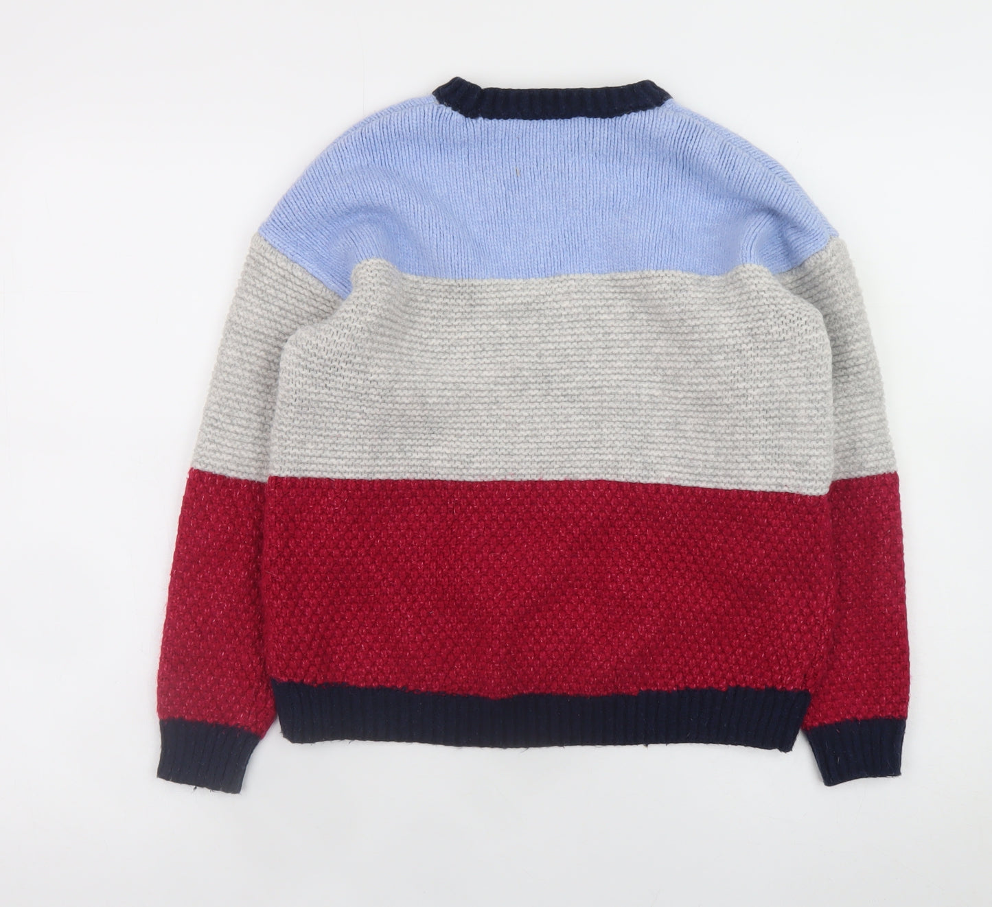 Marks and Spencer Women’s Multicoloured Knit Pullover Jumper M