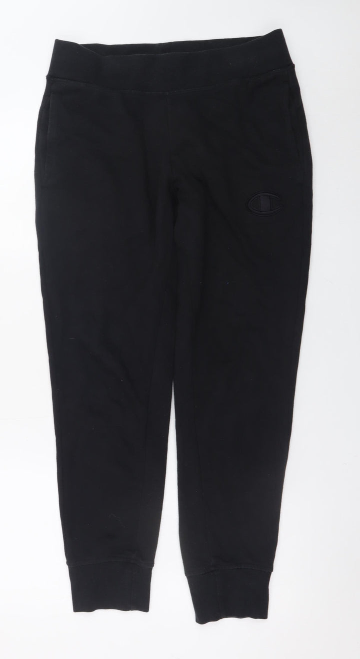 Champion Men's Black Jogger Trousers S Comfortable Sportswear