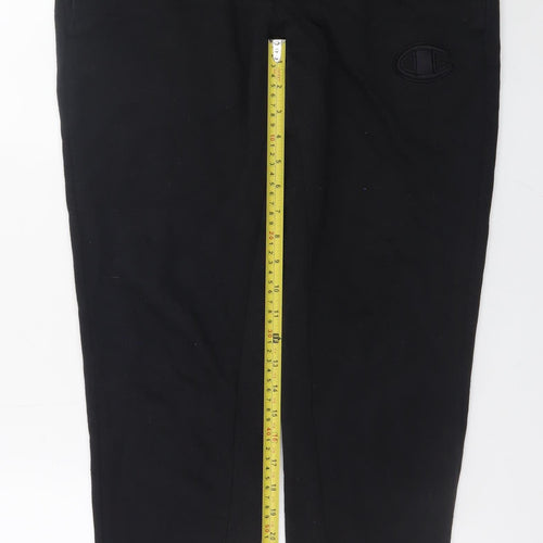 Champion Men's Black Jogger Trousers S Comfortable Sportswear