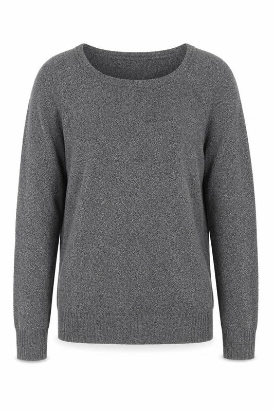 Front view of Gap Men's Grey V-Neck Knit jumper, size M