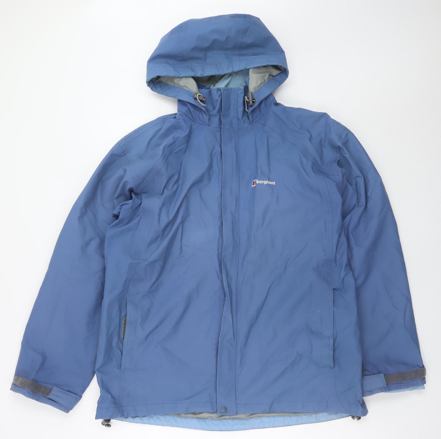 Berghaus Women Blue Waterproof Hooded Anorak Jacket Size 18