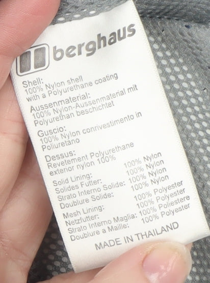 Berghaus Women Blue Waterproof Hooded Anorak Jacket Size 18