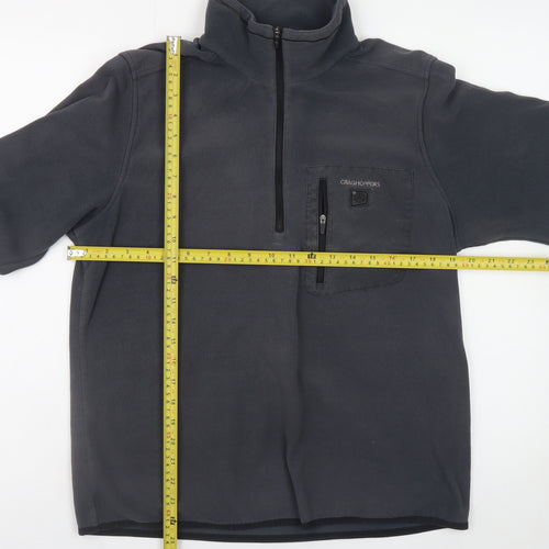 Craghoppers Men's Grey Fleece Pullover Sweatshirt S Outdoor Hiking