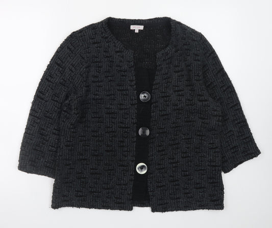 Marks and Spencer Per Una Women's Black L Knit Cardigan