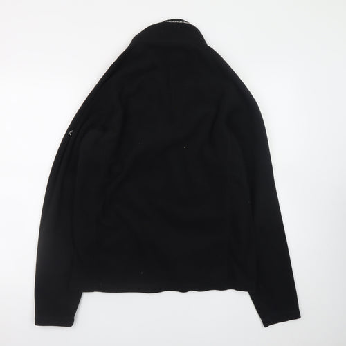Craghoppers Men’s Black Fleece 1/4 Zip Pullover Sweatshirt Size L