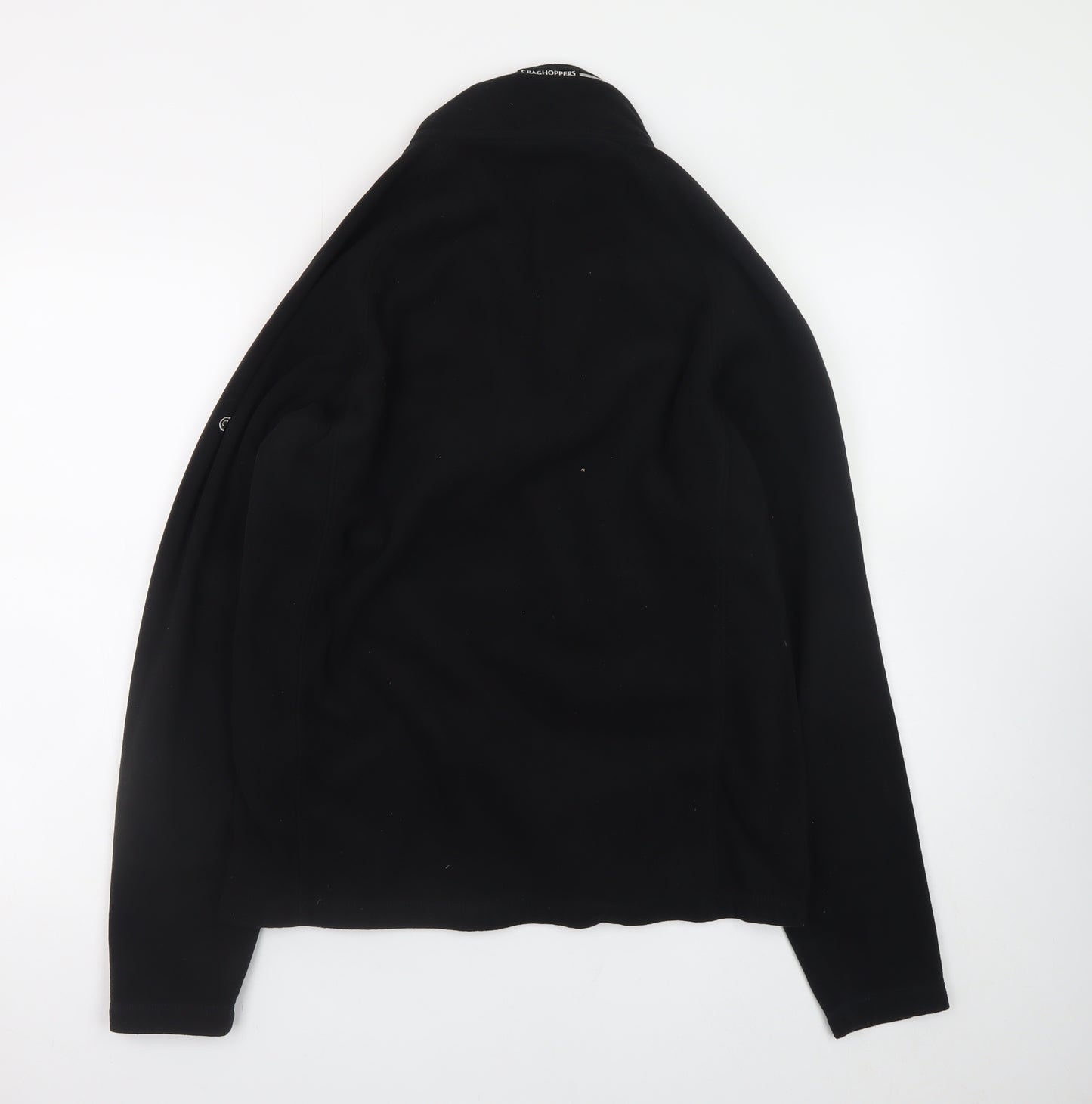Craghoppers Men’s Black Fleece 1/4 Zip Pullover Sweatshirt Size L
