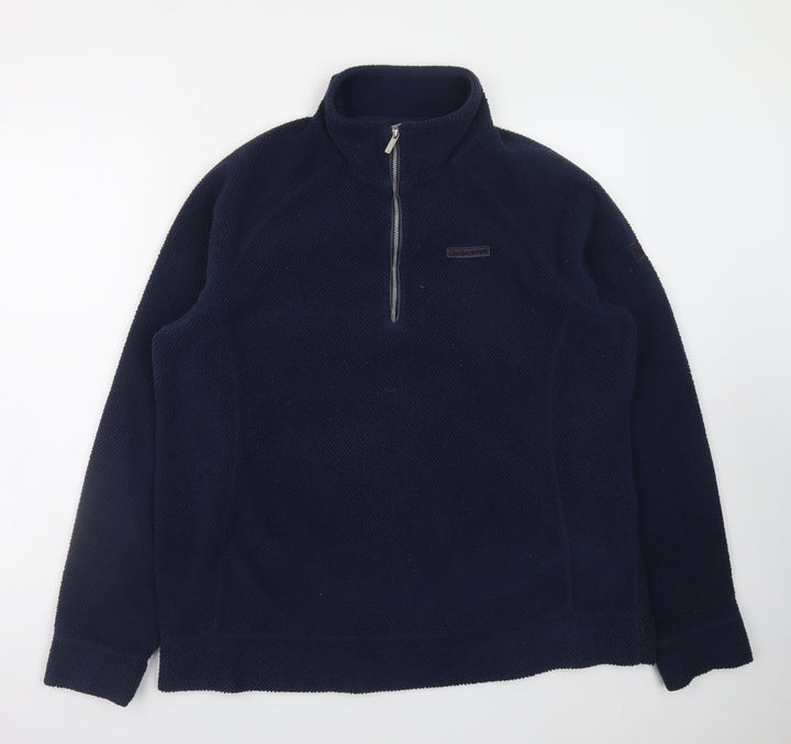 Craghoppers Men's Blue XL Fleece Half Zip Pullover Sweatshirt