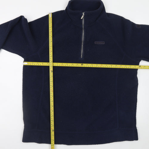 Craghoppers Men's Blue XL Fleece Half Zip Pullover Sweatshirt