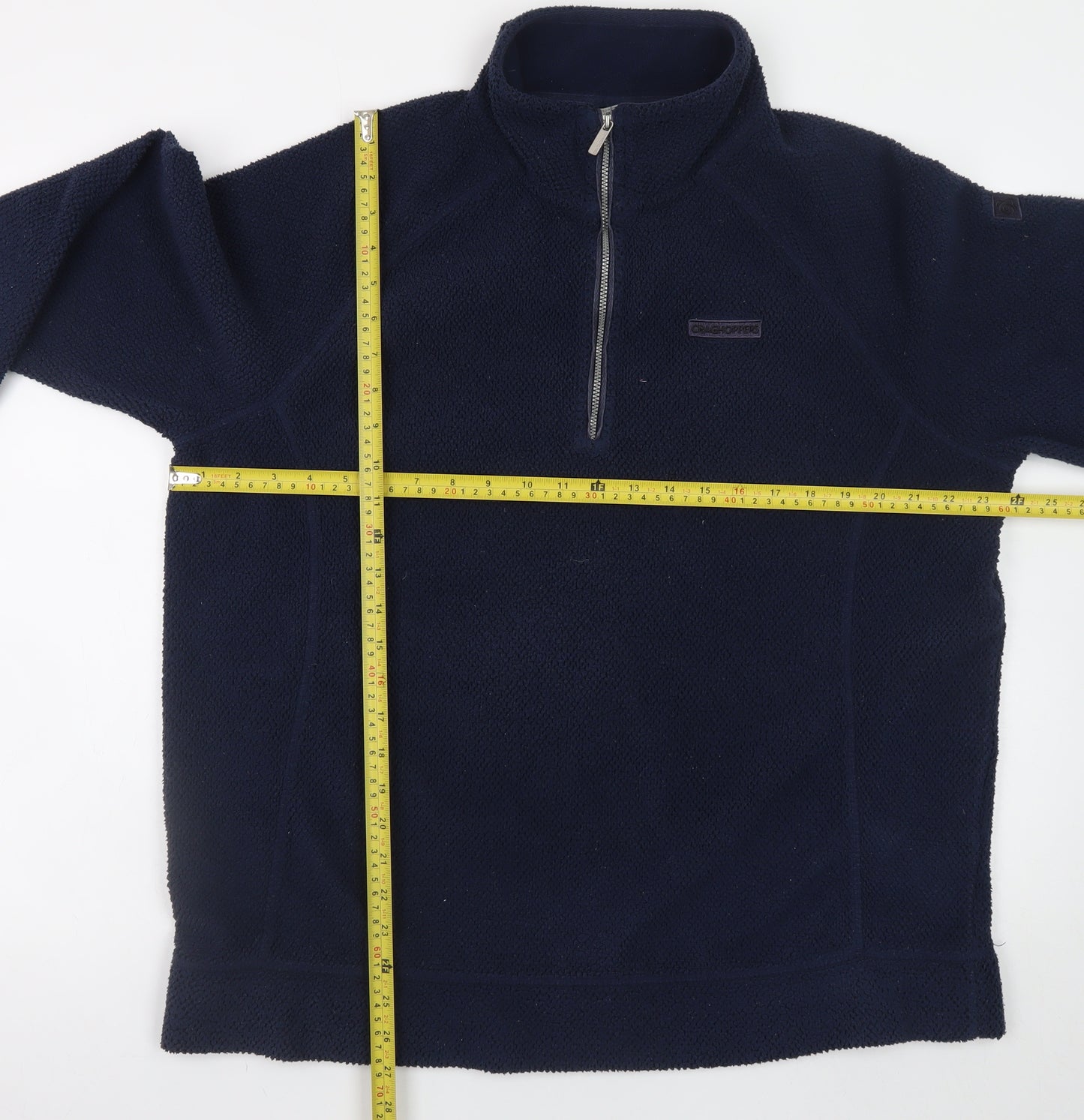 Craghoppers Men's Blue XL Fleece Half Zip Pullover Sweatshirt