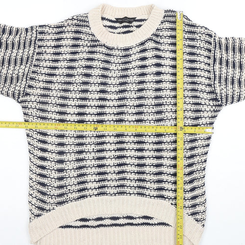 Dorothy Perkins Womens Multicoloured Size 10 Chunky Knit Jumper
