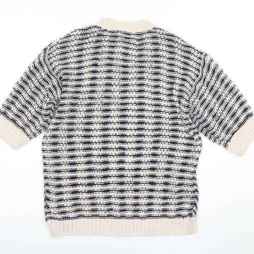 Dorothy Perkins Womens Multicoloured Size 10 Chunky Knit Jumper