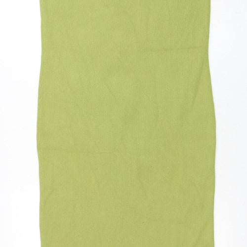 Pretty Lavish Women’s Green Sleeveless Bodycon Midi Dress L