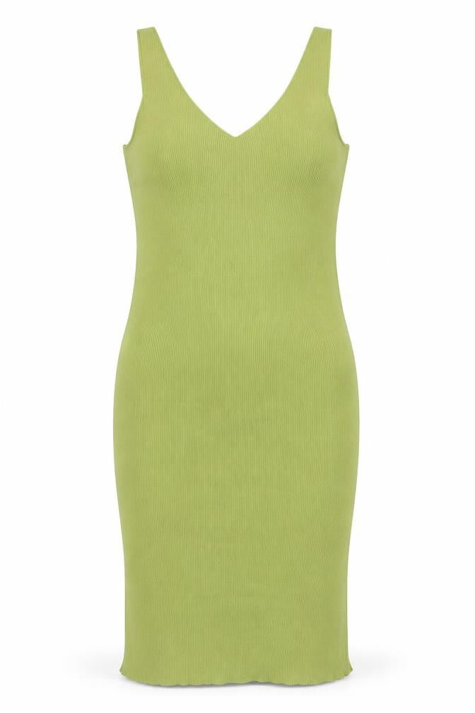 Pretty Lavish Women’s Green Sleeveless Bodycon Midi Dress L