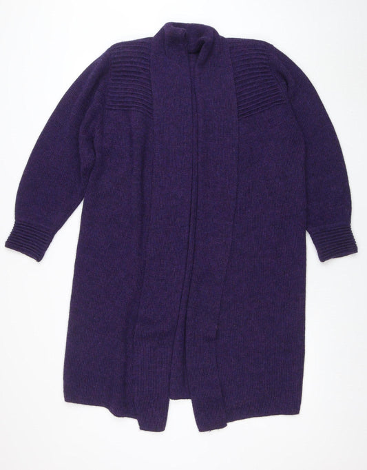 Concepts of Peru Women’s Purple Alpaca Knit Cardigan Size S