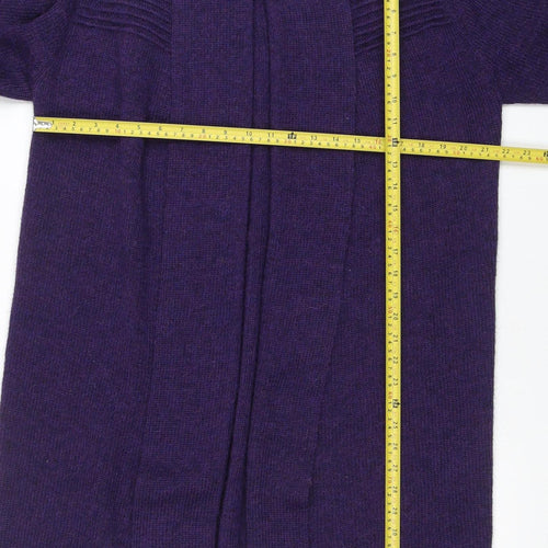 Concepts of Peru Women’s Purple Alpaca Knit Cardigan Size S