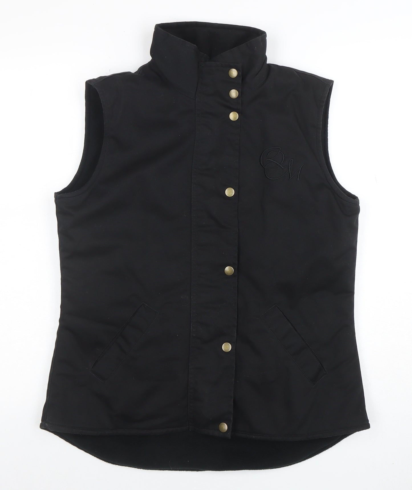 GiiNiiX Women's Black Waistcoat Bodywarmer Size S Outdoor Casual