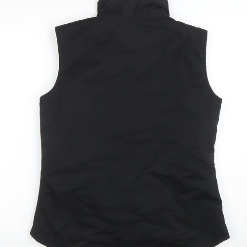 GiiNiiX Women's Black Waistcoat Bodywarmer Size S Outdoor Casual