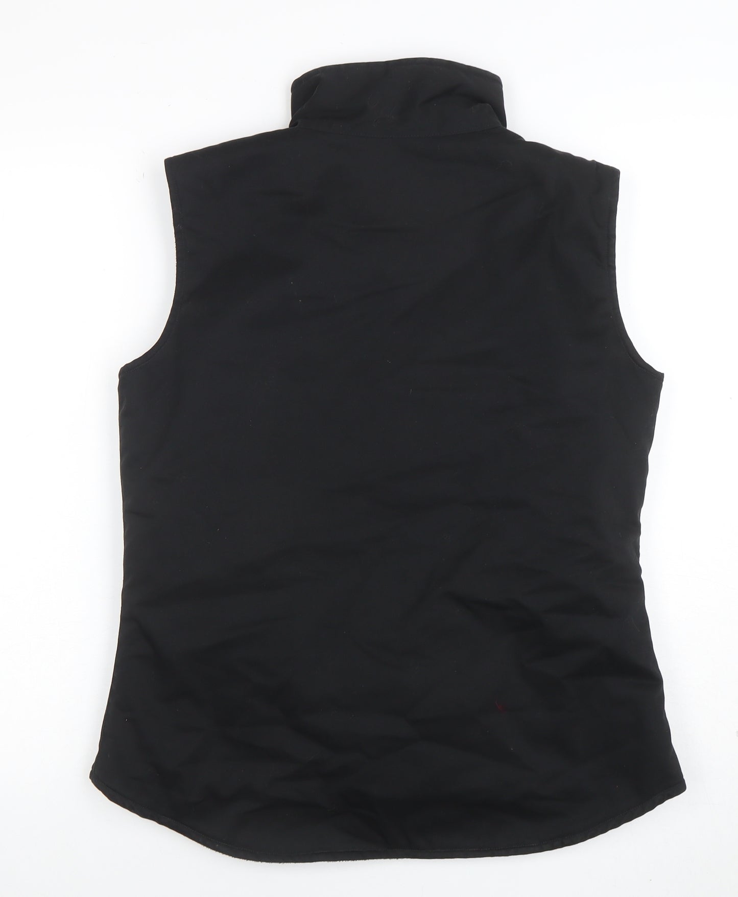 GiiNiiX Women's Black Waistcoat Bodywarmer Size S Outdoor Casual